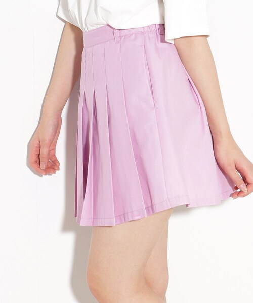 PINK-latte（ピンクラテ）の「◆【130cmサイズあり】カラーポリプリーツスカート（スカート・キッズ・ライトブルー/ブラック/アイボリー/ピンク系・13/15 /14/16）」の17枚目の写真