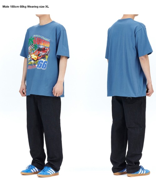 【セール】『mahagrid/マハグリッド』RACING TEE/レーシングカー 半袖 カットソー（Tシャツ/カットソー）｜MAHAGRID（マハグリッド）