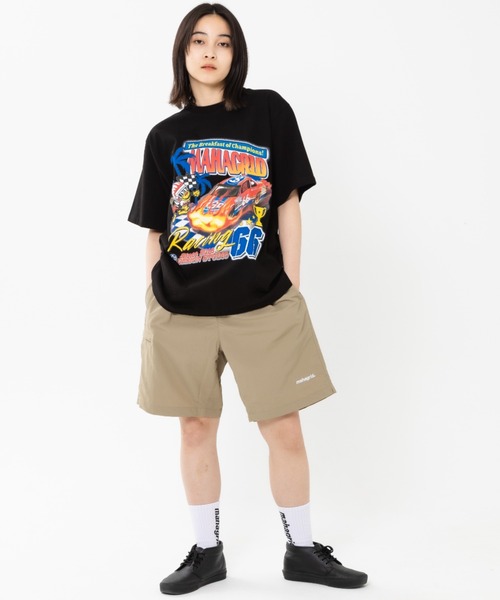 【セール】『mahagrid/マハグリッド』RACING TEE/レーシングカー 半袖 カットソー（Tシャツ/カットソー）｜MAHAGRID（マハグリッド）