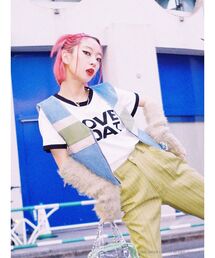 jouetie | LOVE BOAT トリム Tシャツ【コラボ】(Tシャツ/カットソー)