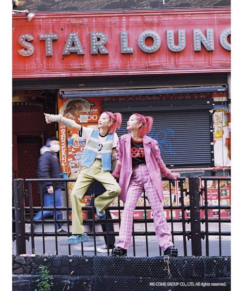 jouetie（ジュエティ）の「LOVE BOAT トリム Tシャツ【コラボ】（Tシャツ/カットソー・レディース・ブラック/オフホワイト/ピンク・MEDIUM）」の12枚目の写真