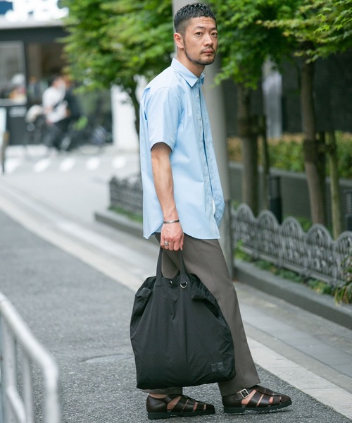 RODE SKO（ロデスコ）の「『ユニセックス』ロクヨンギャザーショルダートートバッグ（トートバッグ・メンズ・ブラック/グレー系その他/カーキ/ベージュ系その他/ブラック系その他・ONE）」の12枚目の写真