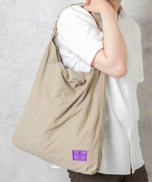 RODE SKO（ロデスコ）の「『ユニセックス』ロクヨンギャザーショルダートートバッグ（トートバッグ・メンズ・ブラック/グレー系その他/カーキ/ベージュ系その他/ブラック系その他・ONE）」の15枚目の写真