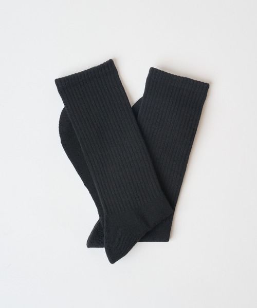 WEGO(ウィゴー)の「WEGO/カラーパイルソックス(ソックス/靴下・メンズ・オレンジ/ブラック/サックスブルー/ホワイト/ブルー系その他・25-27CM)」の8枚目の写真