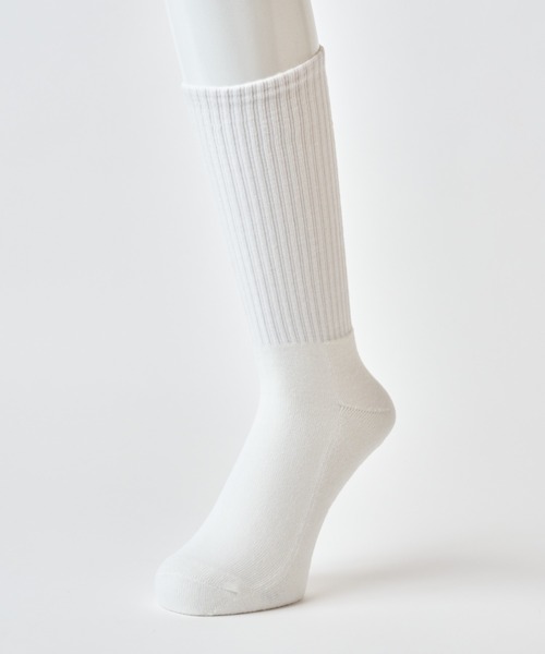 WEGO(ウィゴー)の「WEGO/カラーパイルソックス(ソックス/靴下・メンズ・オレンジ/ブラック/サックスブルー/ホワイト/ブルー系その他・25-27CM)」の11枚目の写真