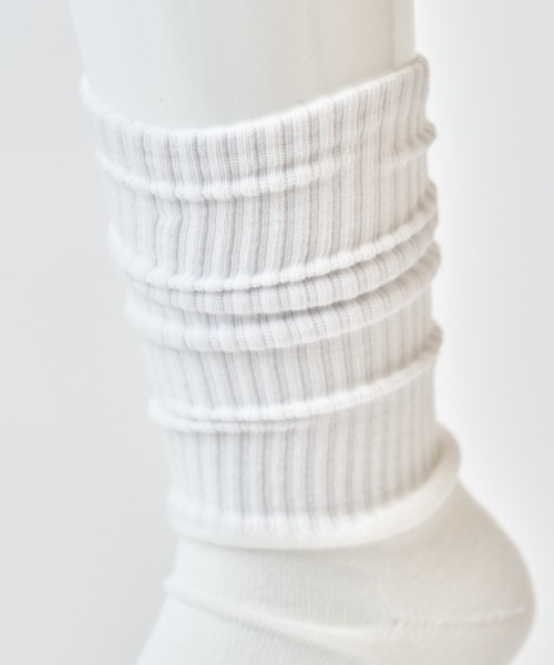 WEGO(ウィゴー)の「WEGO/カラーパイルソックス(ソックス/靴下・メンズ・オレンジ/ブラック/サックスブルー/ホワイト/ブルー系その他・25-27CM)」の16枚目の写真