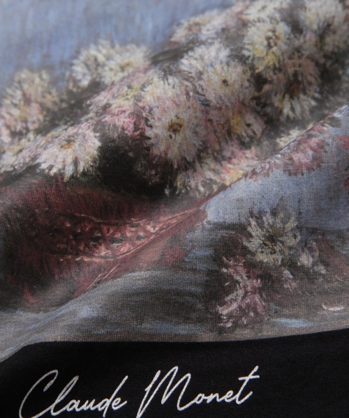 ROSE BUD（ローズバッド）の「(CREOLME)グラフィックアートTシャツ（Tシャツ/カットソー・レディース・ブラック/ボルドー/ホワイト・FREE）」の18枚目の写真