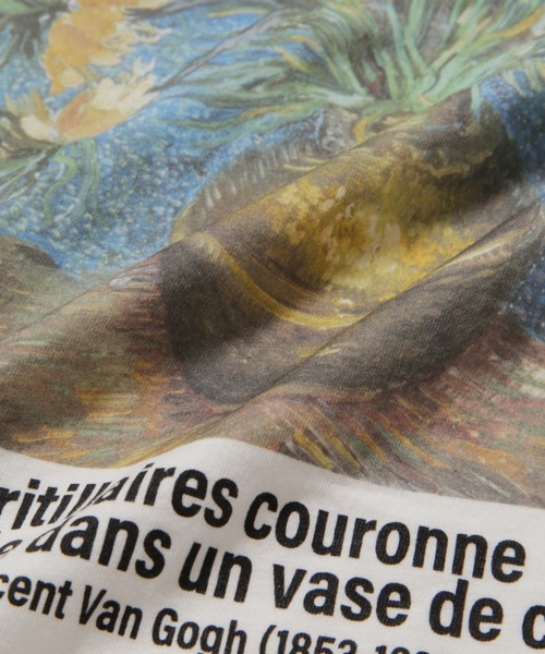 ROSE BUD（ローズバッド）の「(CREOLME)グラフィックアートTシャツ（Tシャツ/カットソー・レディース・ブラック/ボルドー/ホワイト・FREE）」の17枚目の写真