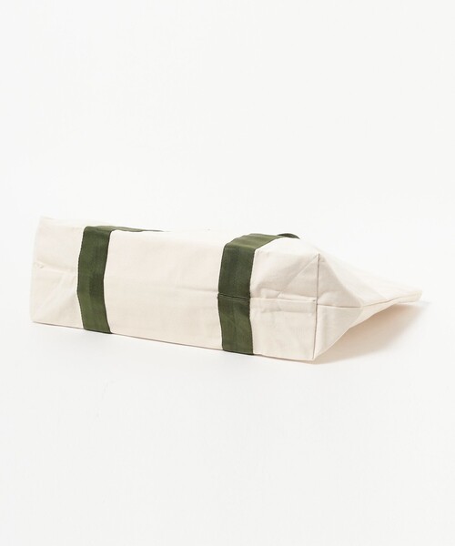 Epperson Mountaineering（エパーソンマウンテニアリング）の「EPPERSON MOUNTAINEERING / CANVAS LUNCH BAG with VINTAGE WEBBING LARGE（トートバッグ・メンズ・ナチュラル・ONE SIZE）」の4枚目の写真