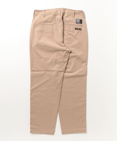 Back Channel（バックチャンネル）の「TUCK PANTS（チノパンツ・メンズ・オリーブ/ブラック/ベージュ・LARGE/MEDIUM/X-LARGE）」の4枚目の写真