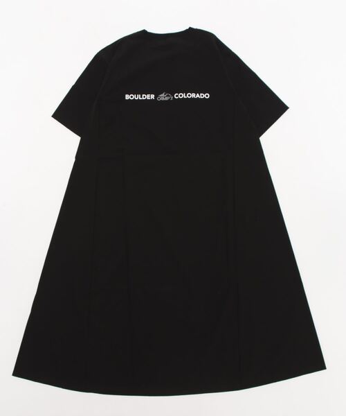 CAMP7（キャンプセブン）の「【CAMP7】ロゴワンピース / UVカット（ワンピース・レディース・カーキブラウン/グレー/ブラック・M/L）」の7枚目の写真
