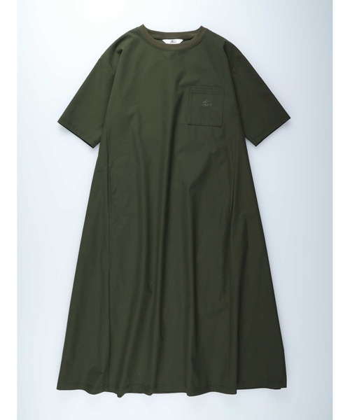 CAMP7（キャンプセブン）の「【CAMP7】ロゴワンピース / UVカット（ワンピース・レディース・カーキブラウン/グレー/ブラック・M/L）」の17枚目の写真