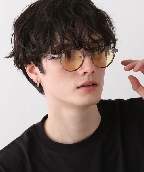 RAGEBLUE（レイジブルー）の「コンビネーションカラーメガネ（サングラス・メンズ・ベージュ/ダークブラウン/ブラック/その他/グレー系その他/ブラック系その他/ブルー系その他・FREE）」の3枚目の写真