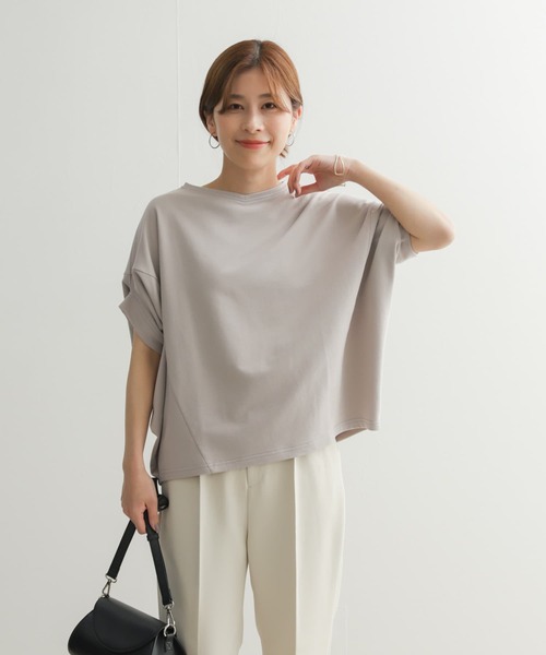 セール】ミニ裏毛変形プルオーバー（Tシャツ/カットソー