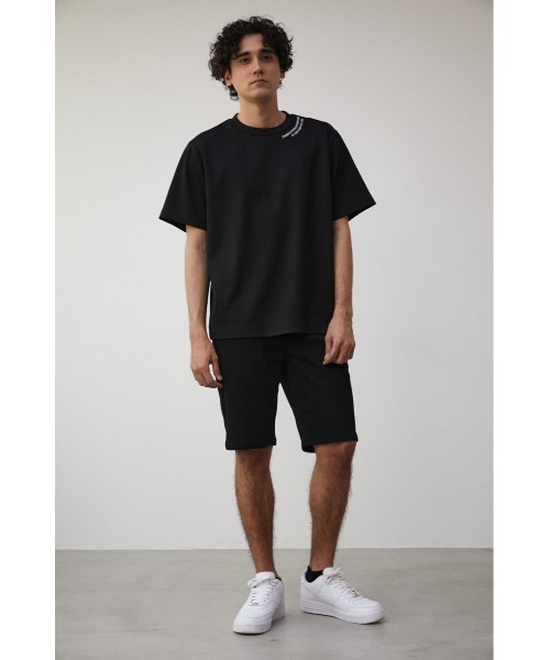 AZUL by moussy(アズールバイマウジー)の「EASY ACTION SHORT PANTS/イージーアクションショートパンツ(その他パンツ・メンズ・杢グレー/ブラック・LARGE/SMALL/MEDIUM)」の5枚目の写真