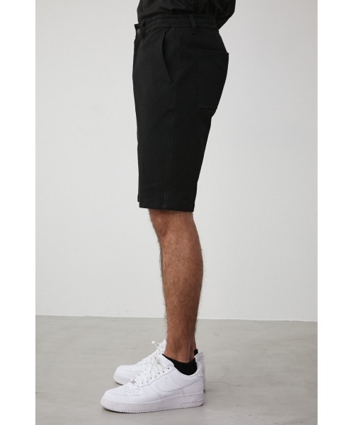 AZUL by moussy(アズールバイマウジー)の「EASY ACTION SHORT PANTS/イージーアクションショートパンツ(その他パンツ・メンズ・杢グレー/ブラック・LARGE/SMALL/MEDIUM)」の7枚目の写真