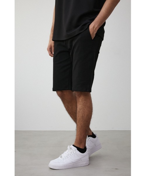 AZUL by moussy(アズールバイマウジー)の「EASY ACTION SHORT PANTS/イージーアクションショートパンツ(その他パンツ・メンズ・杢グレー/ブラック・LARGE/SMALL/MEDIUM)」の3枚目の写真