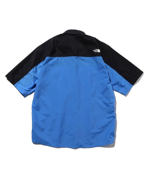 ま*）様 The north face ヌプシ半袖シャツ　L THE NORTH FACE S/S Nuptse Shirt NR22331 ショートスリーブ