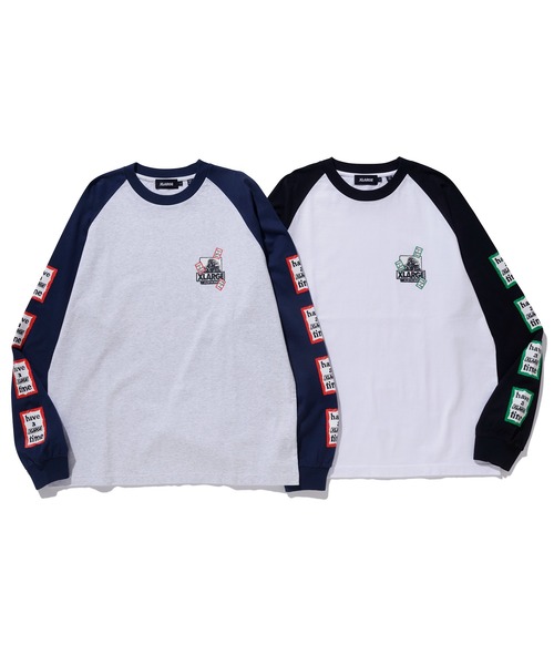 have a good time トレーナー XXL ネイビー XLARGE（エクストララージ）の「XLARGE×HAVE A GOOD TIME RAGLAN