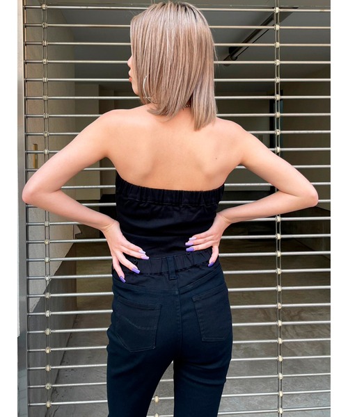 EGOIST（エゴイスト）の「3WAYジップベアオールインワン（つなぎ/オールインワン・レディース・ブラック/ブルー/カーキ・S/M）」の7枚目の写真