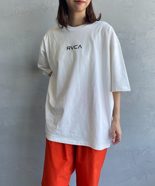 RVCA（ルーカ）の「[RVCA/ルーカ] DEGEN ブランドロゴ バックプリントTシャツ（Tシャツ/カットソー・レディース・ホワイト/ダークグレー・M/L/XL）」の11枚目の写真