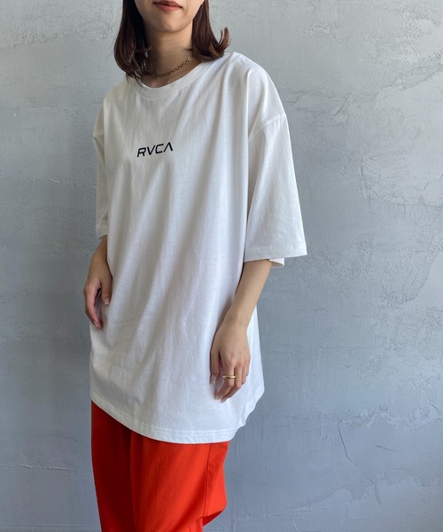 RVCA（ルーカ）の「[RVCA/ルーカ] DEGEN ブランドロゴ バックプリントTシャツ（Tシャツ/カットソー・レディース・ホワイト/ダークグレー・M/L/XL）」の15枚目の写真