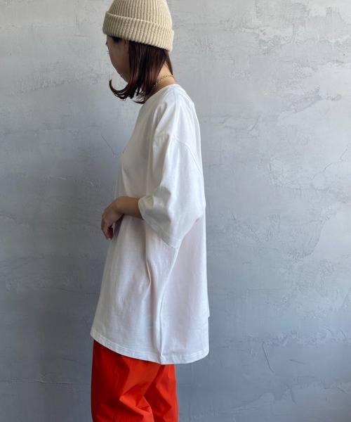 RVCA（ルーカ）の「[RVCA/ルーカ] DEGEN ブランドロゴ バックプリントTシャツ（Tシャツ/カットソー・レディース・ホワイト/ダークグレー・M/L/XL）」の18枚目の写真