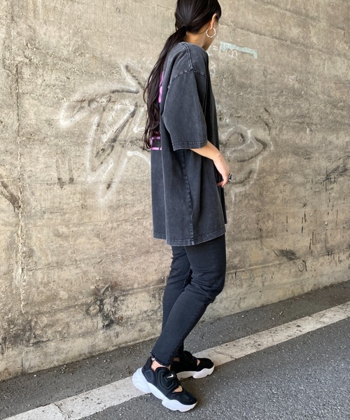 RVCA（ルーカ）の「[RVCA/ルーカ] DEGEN ブランドロゴ バックプリントTシャツ（Tシャツ/カットソー・レディース・ホワイト/ダークグレー・M/L/XL）」の22枚目の写真