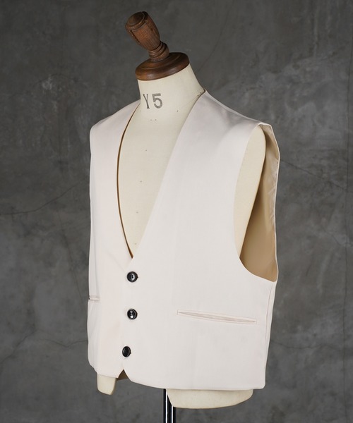 G.O.C(ジーオーシー)の「TRショートジレベスト・ハイライズワイドパンツセット(セットアップ・メンズ・ホワイト/ブラック/グレー・SMALL/MEDIUM/LARGE)」の9枚目の写真