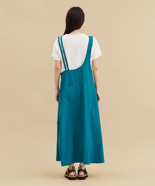 FRAPBOIS（フラボア）の「ウェザースカート（スカート・レディース・エメラルド/グレイッシュベージュ・1/0）」の4枚目の写真