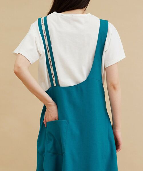 FRAPBOIS（フラボア）の「ウェザースカート（スカート・レディース・エメラルド/グレイッシュベージュ・1/0）」の6枚目の写真