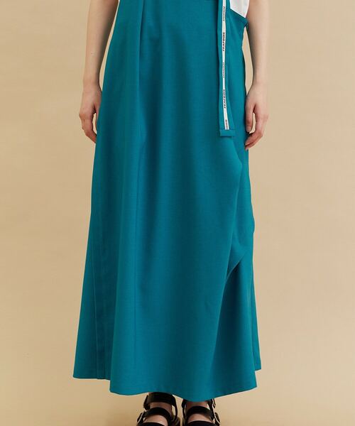 FRAPBOIS（フラボア）の「ウェザースカート（スカート・レディース・エメラルド/グレイッシュベージュ・1/0）」の8枚目の写真