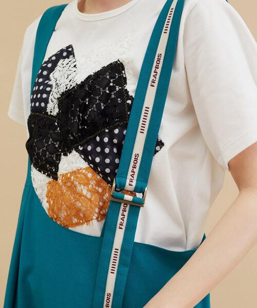 FRAPBOIS（フラボア）の「ウェザースカート（スカート・レディース・エメラルド/グレイッシュベージュ・1/0）」の10枚目の写真