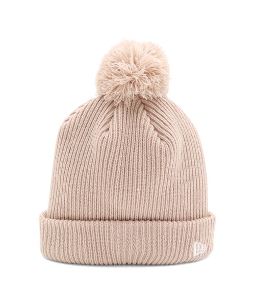 NEW ERA（ニューエラ）の「ニューエラ ニット帽 ポンポン 無地（ニットキャップ/ビーニー・メンズ・ホワイト/ブラック/ブラウン/ライトグレー/ベージュ/オフホワイト/ライトピンク・FREE）」の14枚目の写真