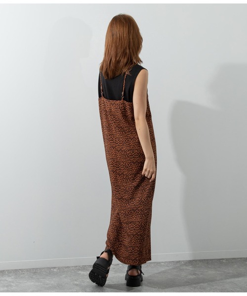 ANAP（アナップ）の「レオパード柄キャミワンピース（ワンピース・レディース・ブラウン/ライトベージュ・FREE）」の20枚目の写真