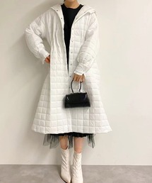 Olu. | キルティングスリットロングダウン(ダウンジャケット/コート)