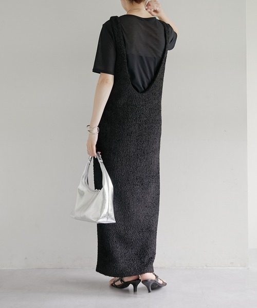 PAPILLONNER（パピヨネ）の「レザーワンハンドルショルダー（ショルダーバッグ・レディース・シルバー/ピンク・FREE）」の15枚目の写真