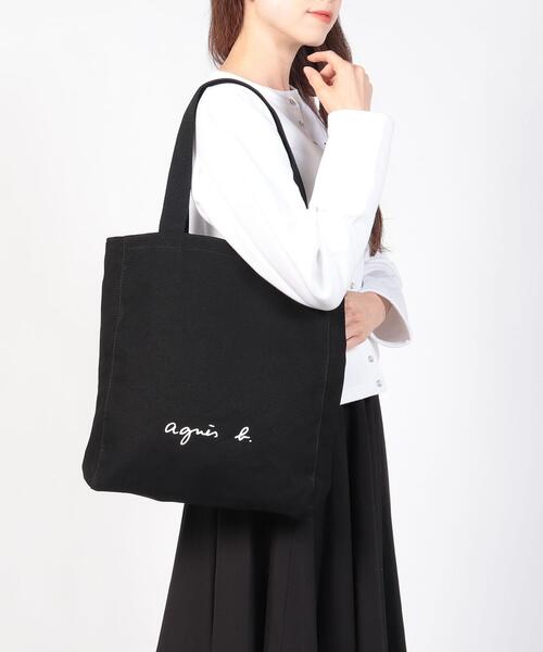 agnes b.（アニエスベー）の「WEB限定 ロゴトートバッグ (GO03
