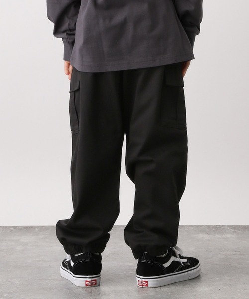 GLOBAL WORK(グローバルワーク)の「ツイルカーゴジョグパンツ907677(カーゴパンツ・キッズ・ブラック/カーキ・100cm/110cm/120cm/130cm/140cm/150cm/160cm)」の6枚目の写真
