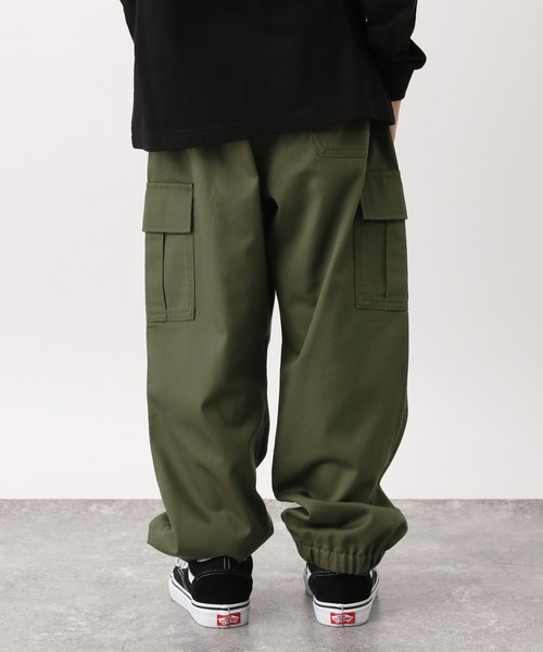 GLOBAL WORK(グローバルワーク)の「ツイルカーゴジョグパンツ907677(カーゴパンツ・キッズ・ブラック/カーキ・100cm/110cm/120cm/130cm/140cm/150cm/160cm)」の10枚目の写真