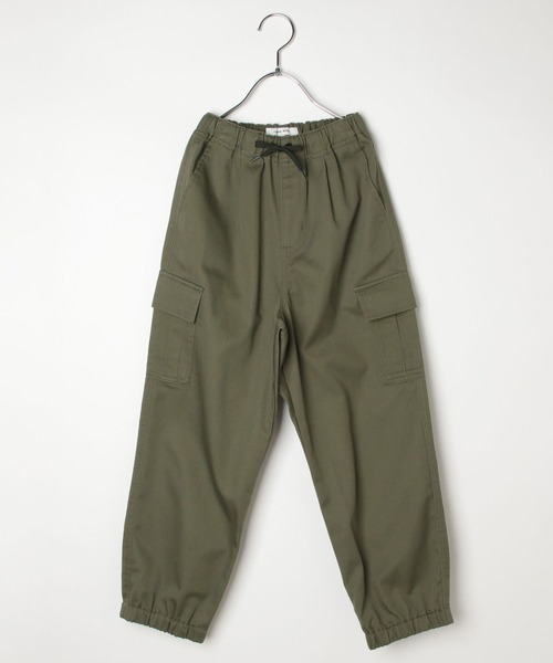 GLOBAL WORK(グローバルワーク)の「ツイルカーゴジョグパンツ907677(カーゴパンツ・キッズ・ブラック/カーキ・100cm/110cm/120cm/130cm/140cm/150cm/160cm)」の18枚目の写真