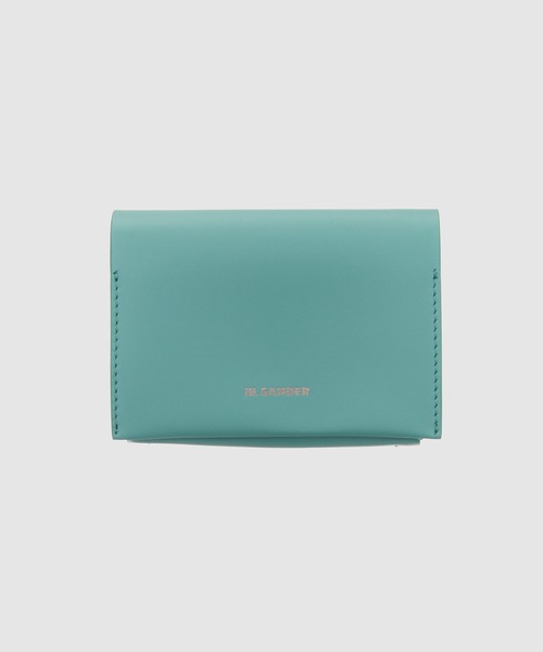 JIL SANDER(ジルサンダー)の「ORIGAMI CARD HOLDER(名刺入れ・メンズ・ホワイト系/ターコイズブルー系/ブラック・UNI)」の3枚目の写真