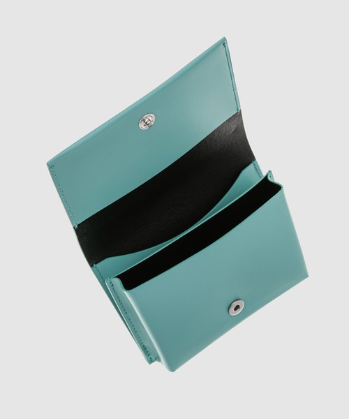JIL SANDER(ジルサンダー)の「ORIGAMI CARD HOLDER(名刺入れ・メンズ・ホワイト系/ターコイズブルー系/ブラック・UNI)」の8枚目の写真