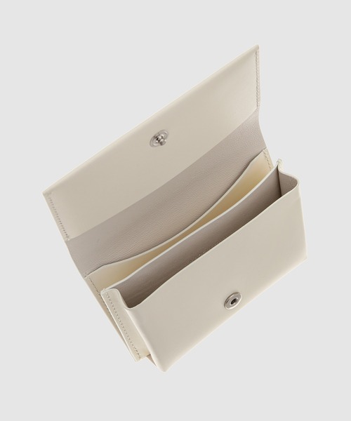JIL SANDER(ジルサンダー)の「ORIGAMI CARD HOLDER(名刺入れ・メンズ・ホワイト系/ターコイズブルー系/ブラック・UNI)」の4枚目の写真
