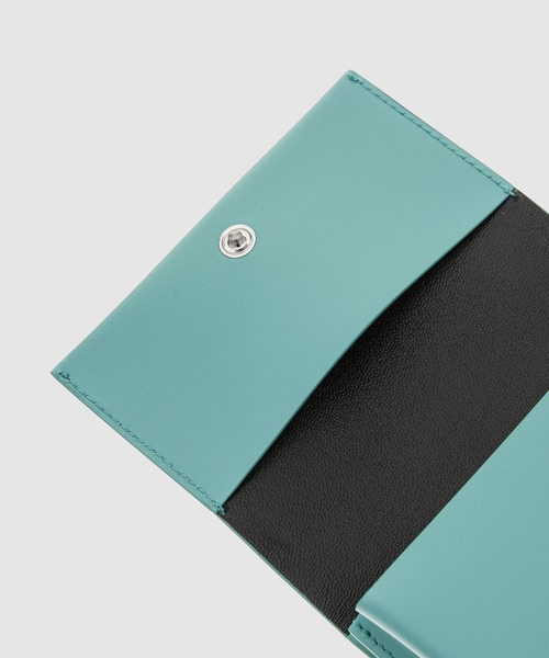 JIL SANDER(ジルサンダー)の「ORIGAMI CARD HOLDER(名刺入れ・メンズ・ホワイト系/ターコイズブルー系/ブラック・UNI)」の7枚目の写真