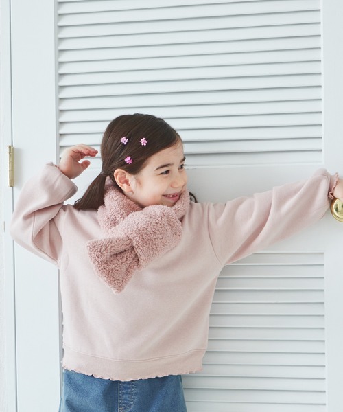 ボア 異素材切り替え マフラー（マフラー）｜pairmanon（ペアマノン