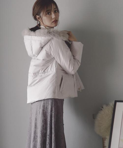 PROPORTION BODY DRESSING（プロポーションボディドレッシング）の「ウエストマークショートダウン / 1213255007（ダウンジャケット/コート・レディース・グレー/ブラック/ホワイト系その他・MEDIUM/SMALL/X-SMALL）」の15枚目の写真