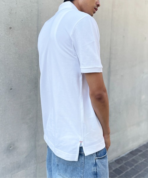 TOMMY HILFIGER（トミーヒルフィガー）の「【TOMMY HILFIGER】ベーシック ワンポイントロゴ ポロシャツ ゴルフ ギフト プレゼント 贈り物 7802266（ポロシャツ・メンズ・ネイビー/グレー/レッド/ホワイト/ブラック・L/S/M）」の12枚目の写真