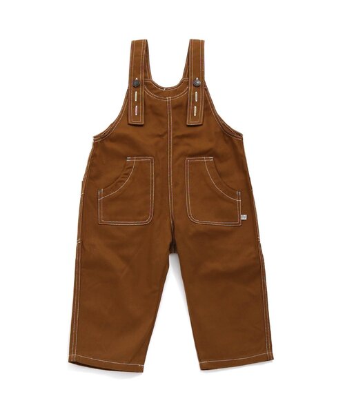 BREEZE（ブリーズ）の「サロペット（サロペット/オーバーオール・キッズ・カーキ/キャメル/ブラック・110/120/90/100）」の3枚目の写真