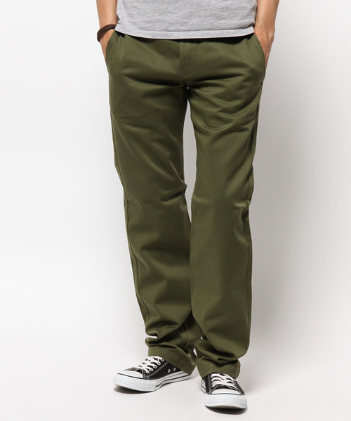 Dickies（ディッキーズ）の「WD874 ローライズワークパンツ 《WASHED》（チノパンツ・メンズ・ダークネイビー/ベージュ/ブラック/カーキ/アーミー/ヘザ－グレー・34inch/30inch/36inch/28inch/32inch）」の5枚目の写真